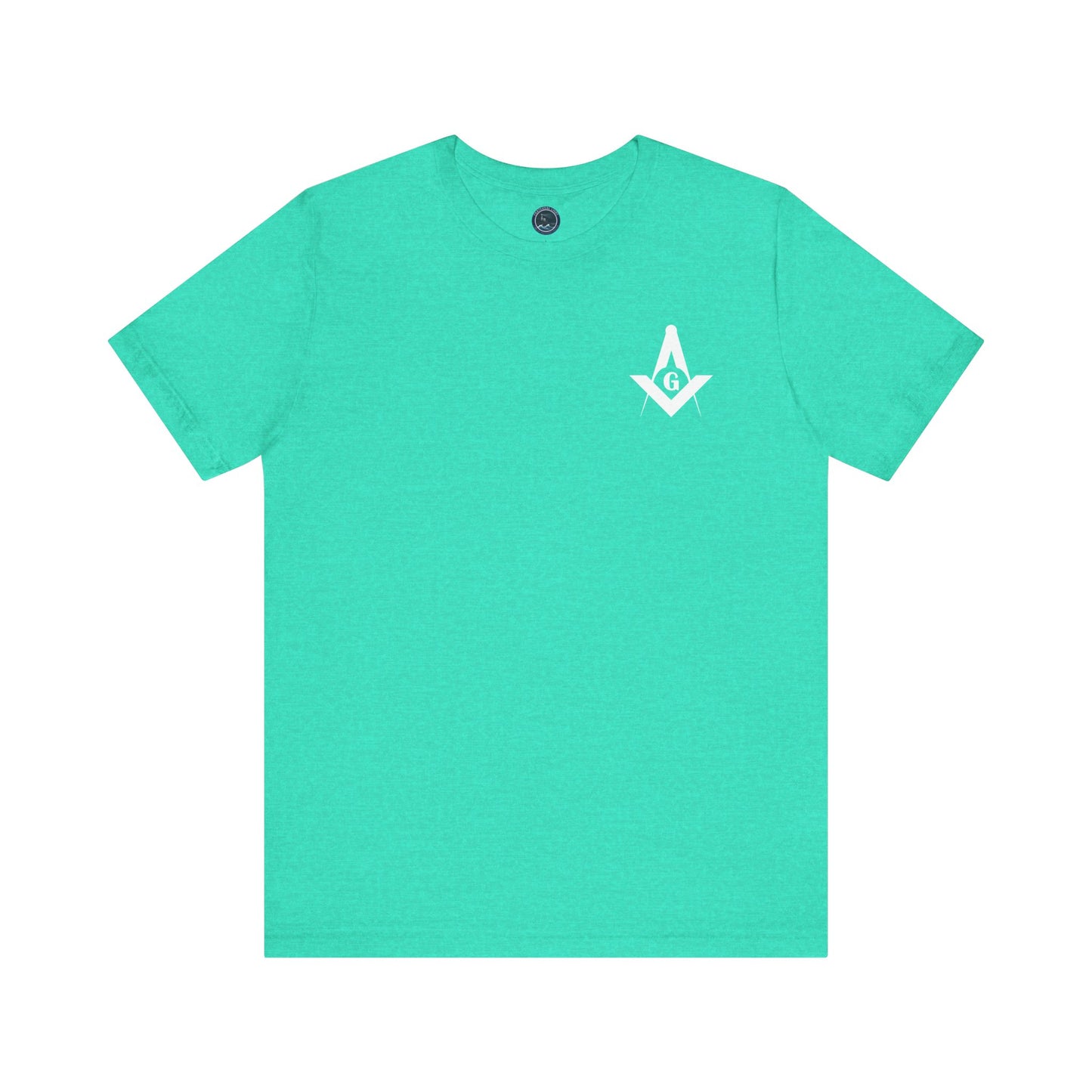 Brightly colored Entered Apprentice T-Shirt from Channel Islands Lodge 214 featuring vibrant lodge emblem and bold design.