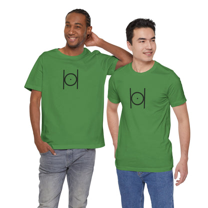 Point within a Circle T-Shirt - Classic (Green, Front Facing)