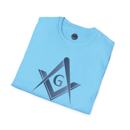 Bluestone Square and Compass Softstyle T-Shirt  - Classic (Front Print)
