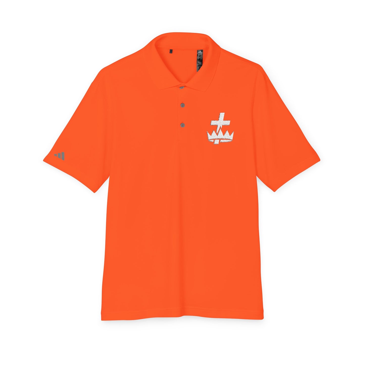 Knights Templar adidas Performance Polo - White Logo