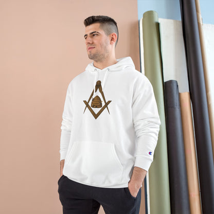 Beehive Square and Compass Champion Hoodie