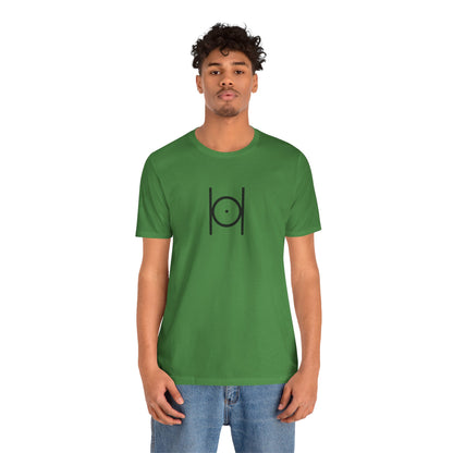 Point within a Circle T-Shirt - Classic (Green, Front Facing)