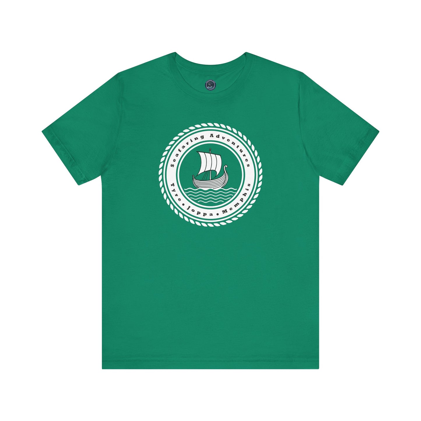 "Seafaring Adventures" Short Sleeve T-Shirt - Front Print