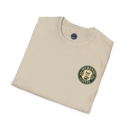 Memento Coffee Softstyle T-Shirt - Acacia (Green/Tan)