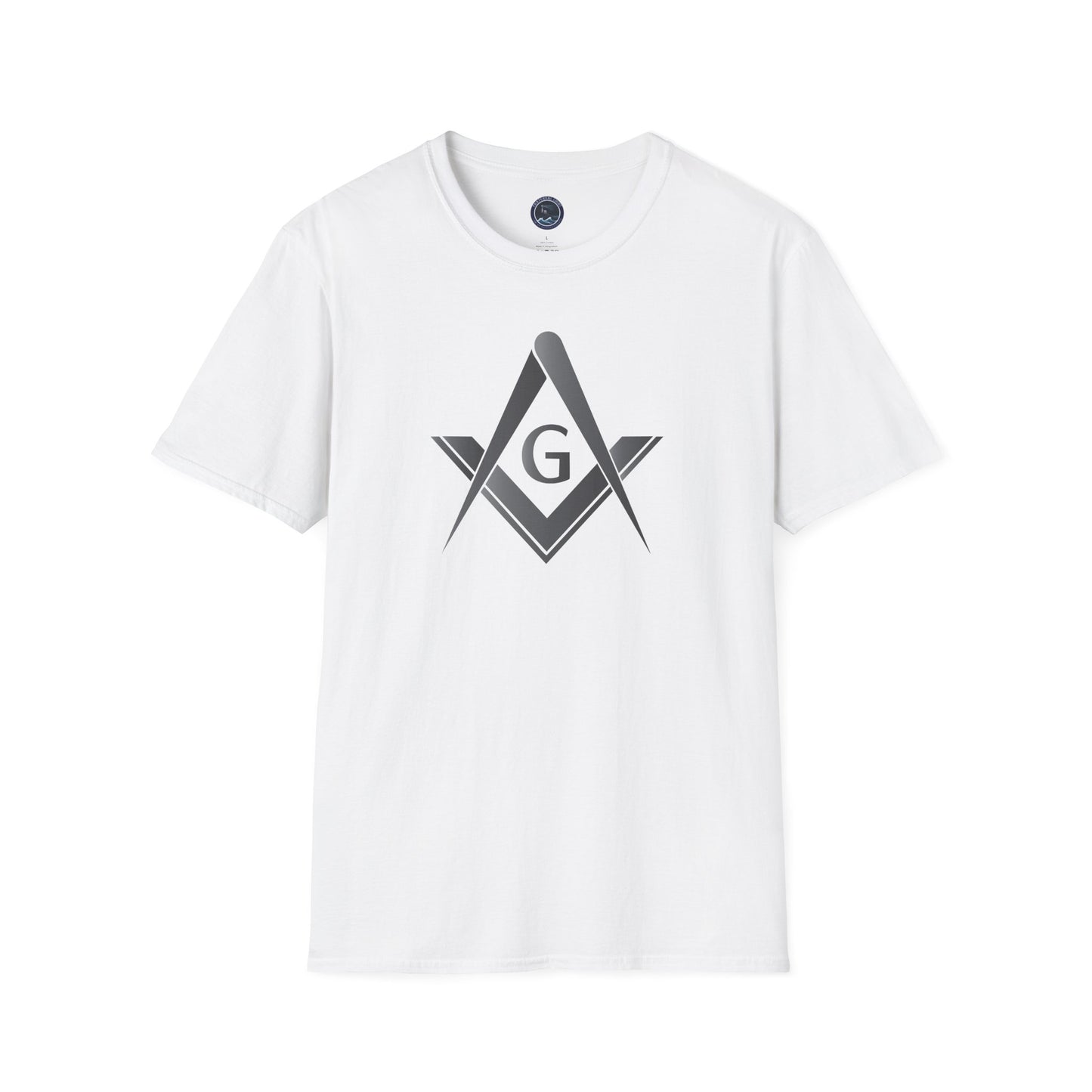 Blackstone Square and Compass Softstyle T-Shirt  - Classic (Front Print)