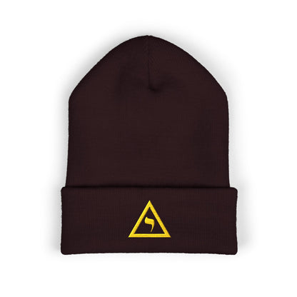 Perfect Elu Embroidered Classic Cuffed Beanie