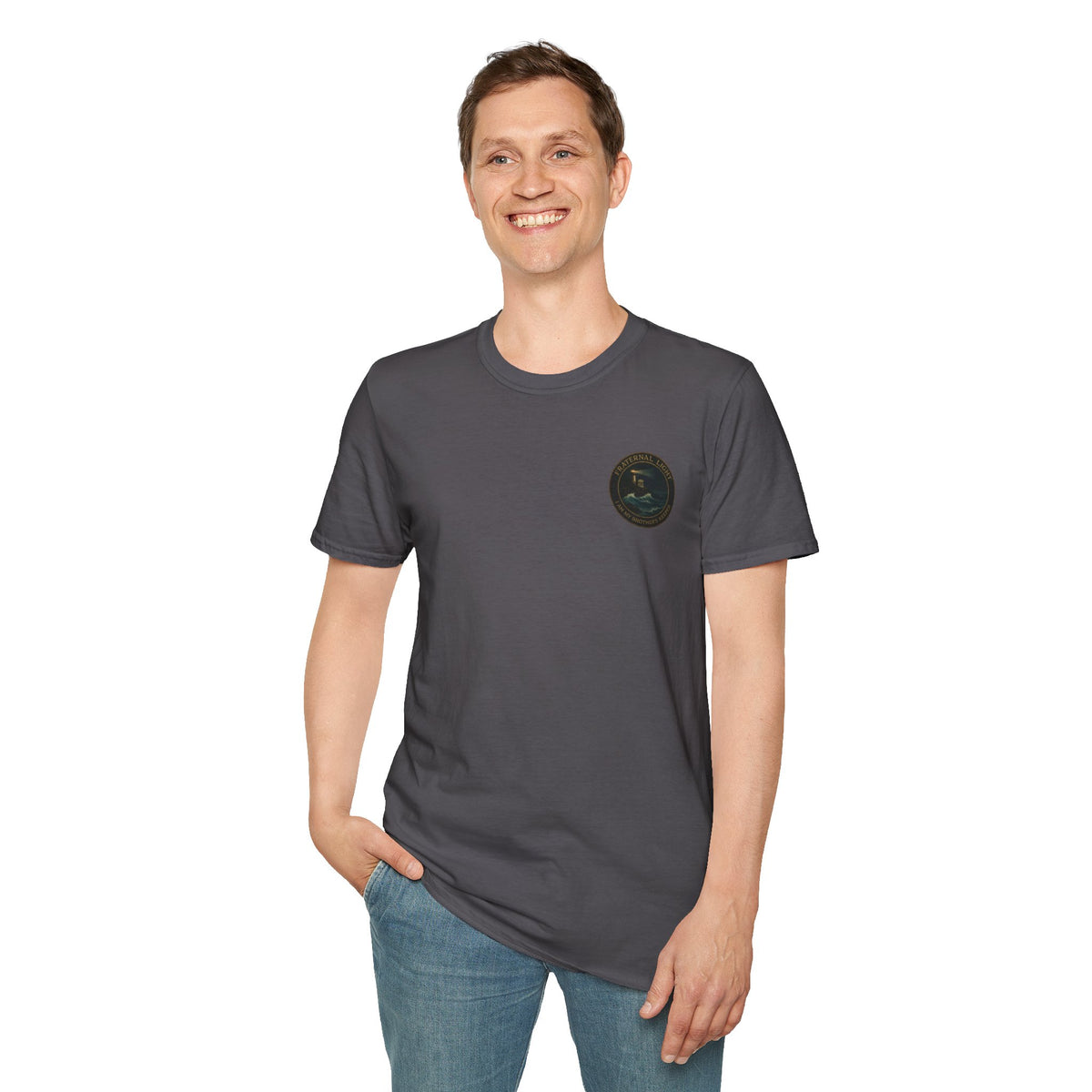 Fraternal Light Softstyle T-Shirt - Vintage Art