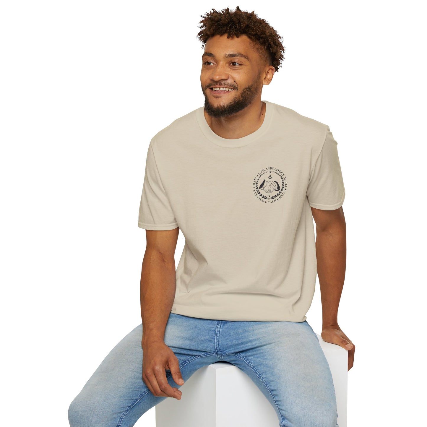 Channel Islands Lodge Softstyle T-Shirt - Custom Art