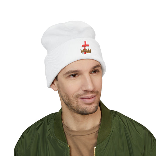Knights Templar Embroidered Classic Cuffed Beanie