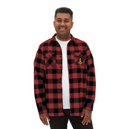CA Past Master Flannel Shirt - Yellow Emblem