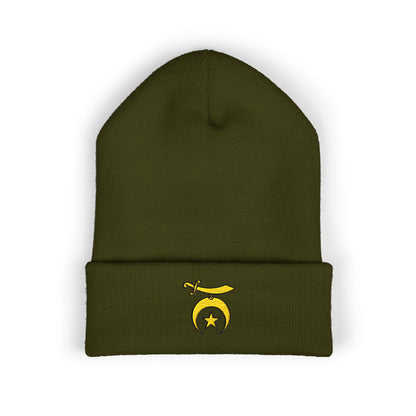 Shriners Embroidered Classic Cuffed Beanie - Simplified Emblem