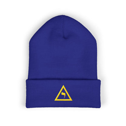 Perfect Elu Embroidered Classic Cuffed Beanie