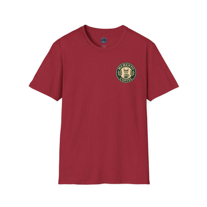 Memento Coffee Softstyle T-Shirt - Acacia (Green/Tan)