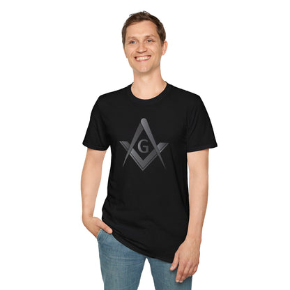 Blackstone Square and Compass Softstyle T-Shirt  - Classic (Front Print)
