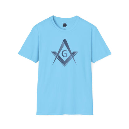 Bluestone Square and Compass Softstyle T-Shirt  - Classic (Front Print)