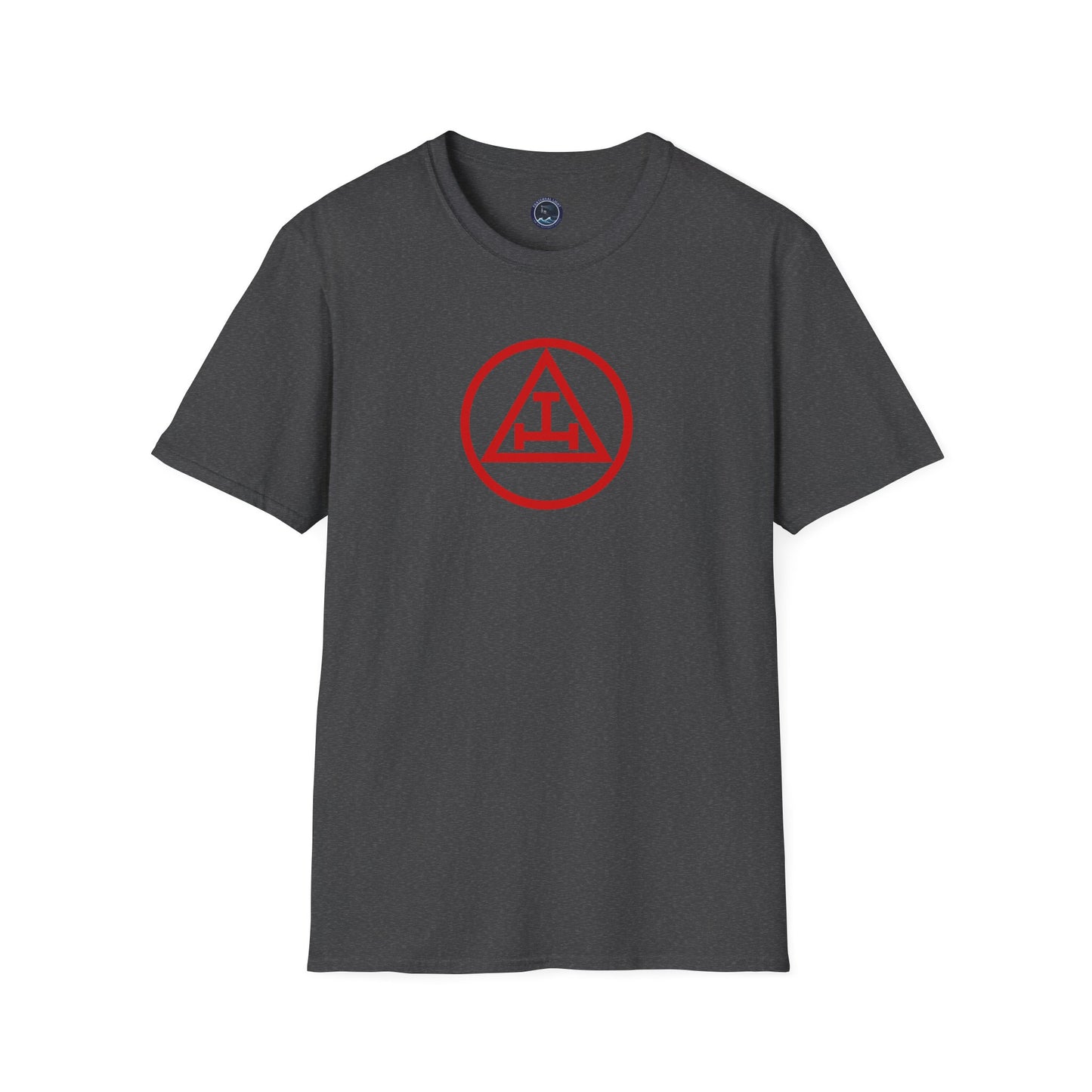 Royal Arch - Red Triple Tau in Circle Short Sleeve T-shirt