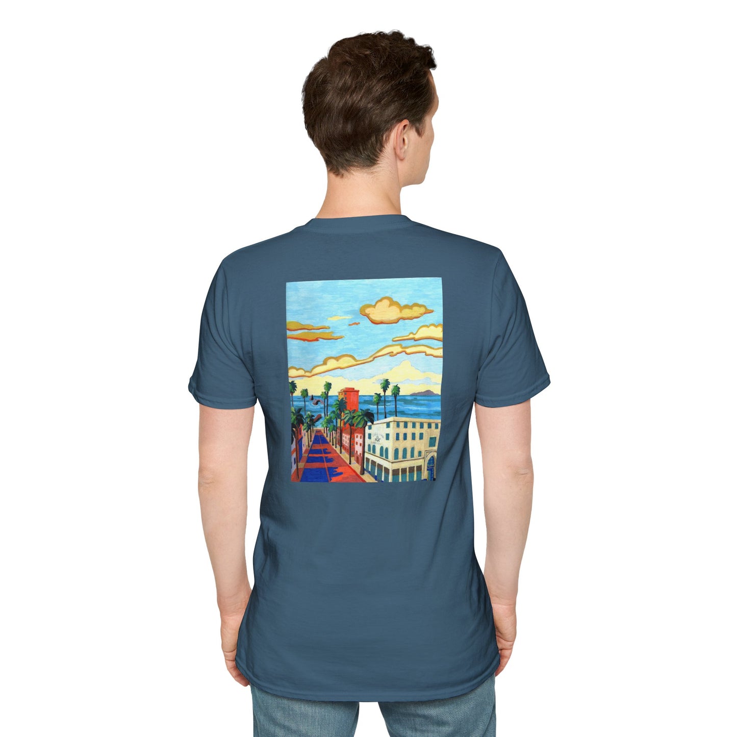 Channel Islands Lodge Softstyle T-Shirt - Custom Art