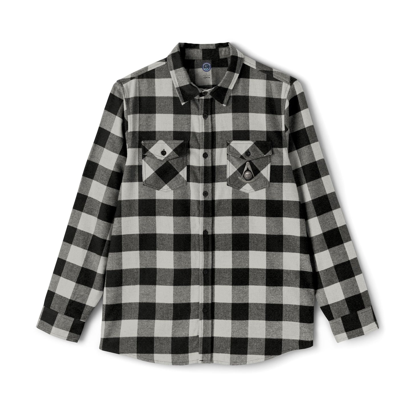 CA Past Master Flannel Shirt - 3D Metallic-Style Emblem