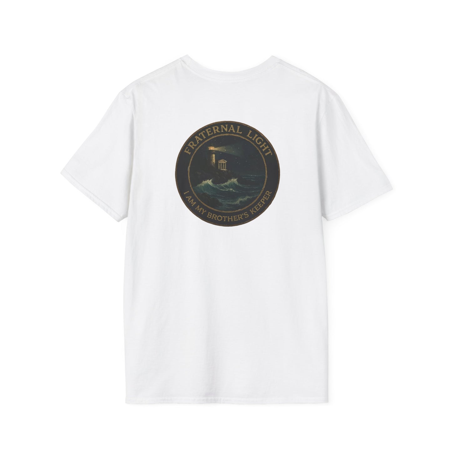 Fraternal Light Softstyle T-Shirt - Vintage Art