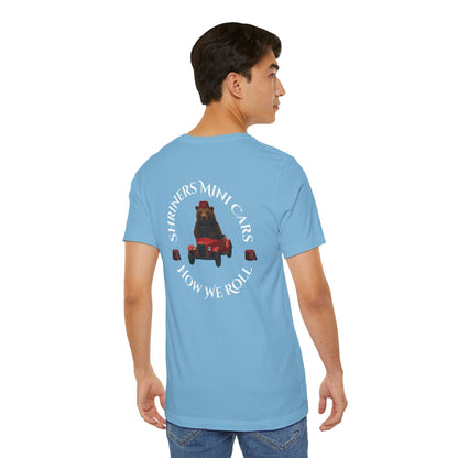 "Shriners Mini Cars - How We Roll" Short Sleeve T-Shirt