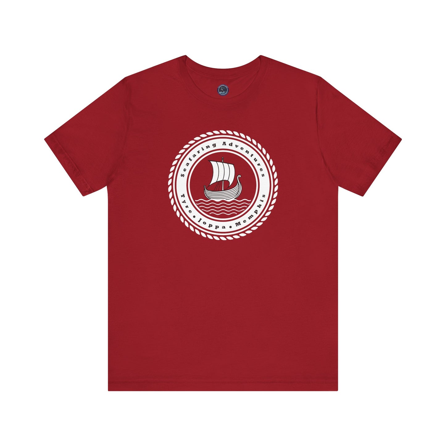 "Seafaring Adventures" Short Sleeve T-Shirt - Front Print