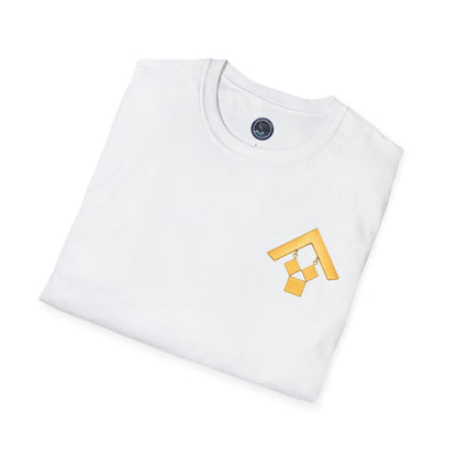 Past Master Jewel Softstyle T-Shirt - Gold (Channel Islands Lodge)