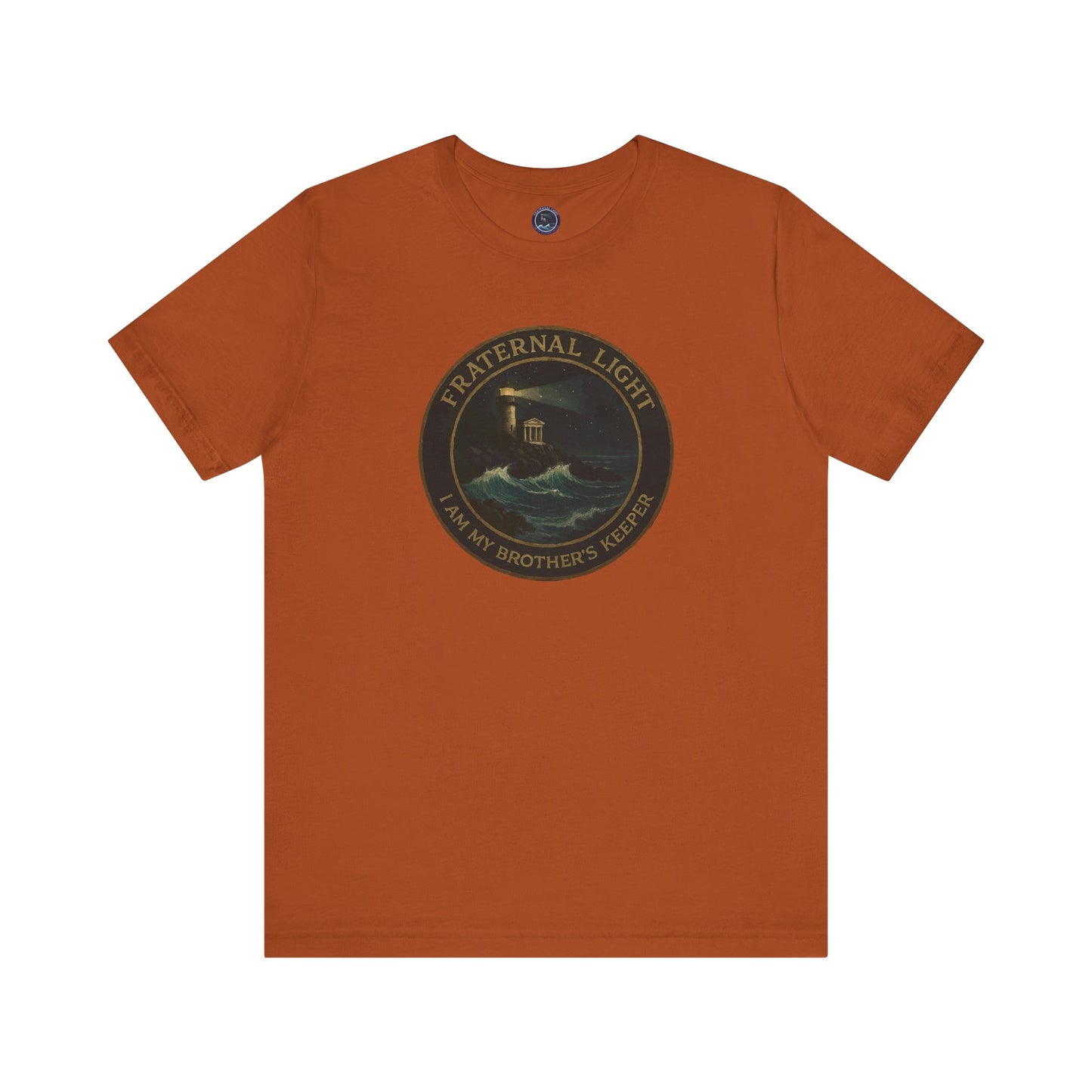 Fraternal Light Vintage Art Short Sleeve T-Shirt