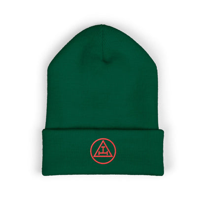 Royal Arch Triple Tau Embroidered Classic Cuffed Beanie