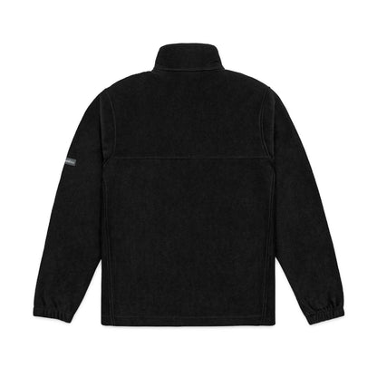 Past Master (Without Square) Embroidered Columbia Fleece Jacket – Green (Sun with Face)