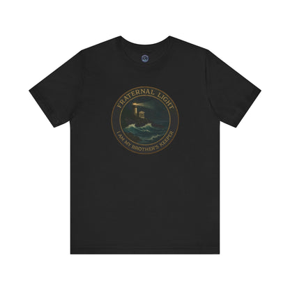 Fraternal Light Vintage Art Short Sleeve T-Shirt