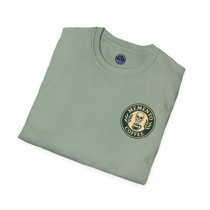Memento Coffee Softstyle T-Shirt - Acacia (Green/Tan)