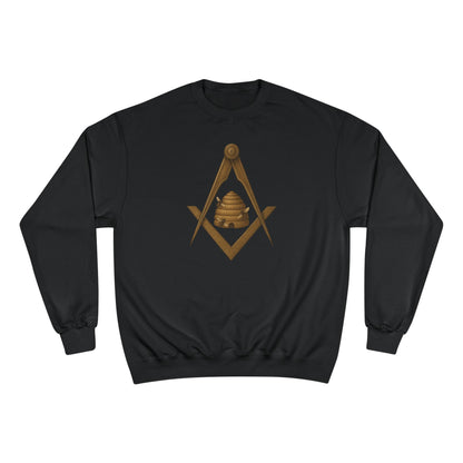 Beehive Square and Compass Champion Sweatshirt