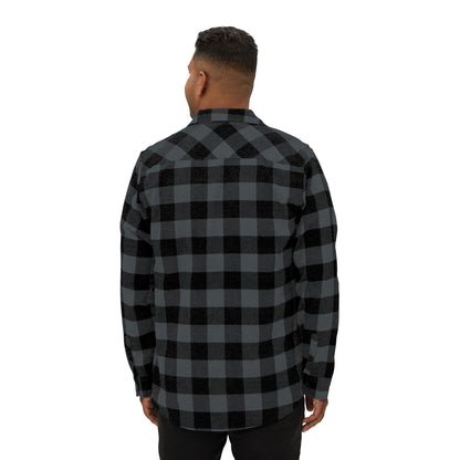 CA Past Master Flannel Shirt - 3D Metallic-Style Emblem