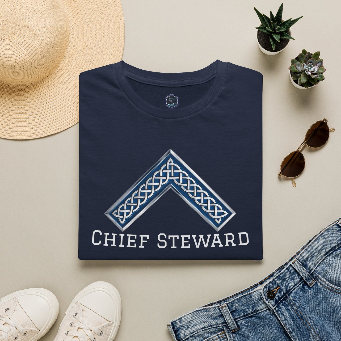 Worshipful Master "Chief Steward" Softstyle T-Shirt - Celtic Square