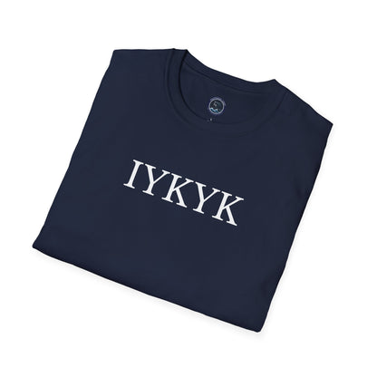 "IYKYK" Softstyle T-Shirt - White Letters