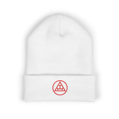 Royal Arch Triple Tau Embroidered Classic Cuffed Beanie