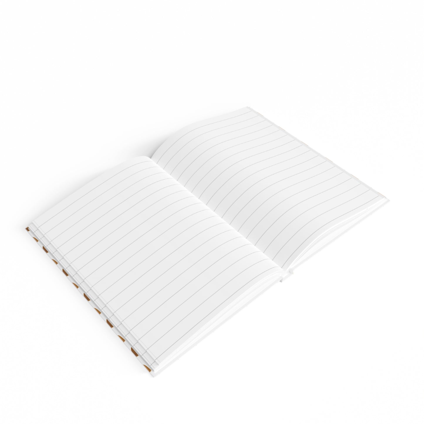 Beehive Square and Compass Patterned Journal - Ruled Line