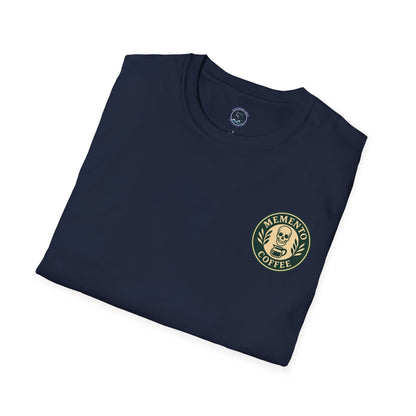 Memento Coffee Softstyle T-Shirt - Acacia (Green/Tan)
