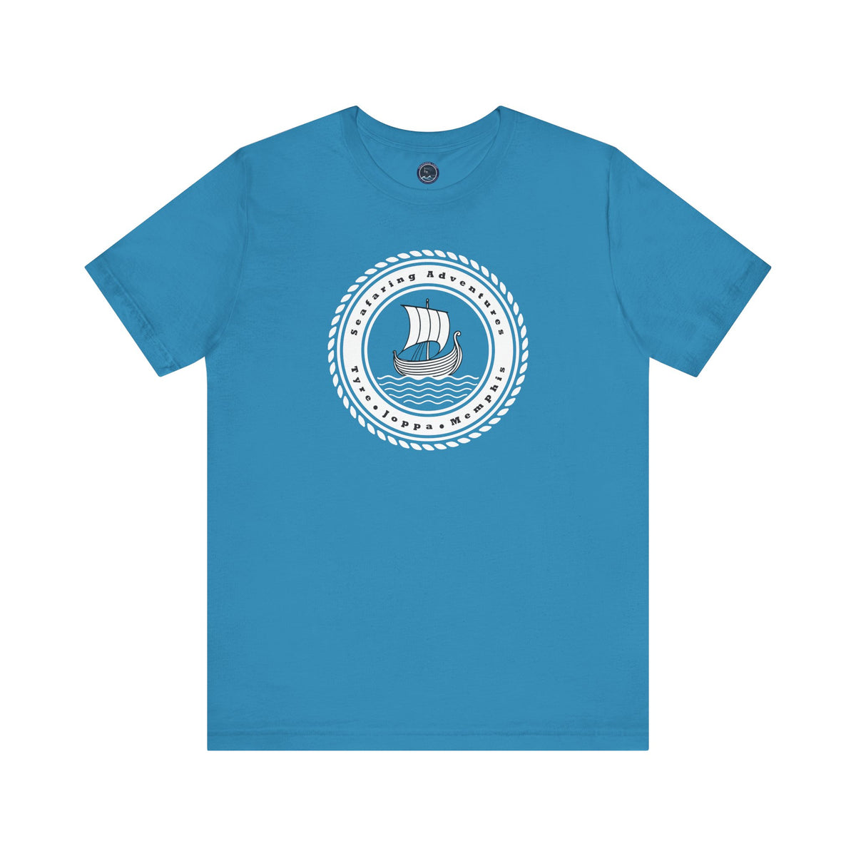 "Seafaring Adventures" Short Sleeve T-Shirt - Front Print