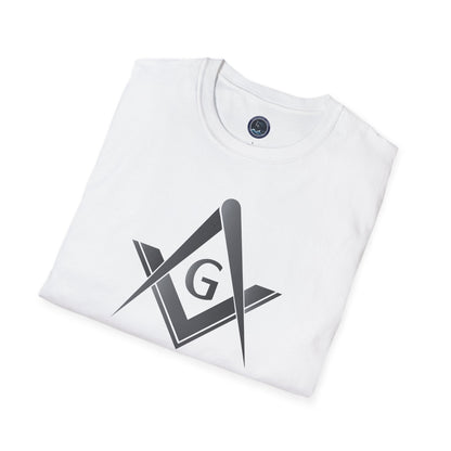 Blackstone Square and Compass Softstyle T-Shirt  - Classic (Front Print)