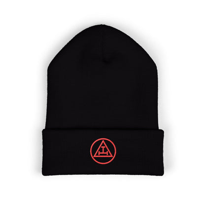 Royal Arch Triple Tau Embroidered Classic Cuffed Beanie