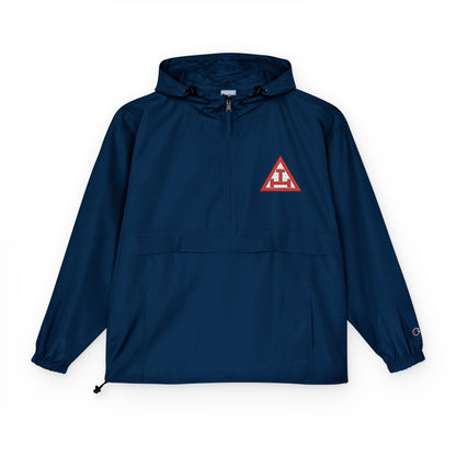 Royal Arch Champion Packable Anorak Jacket - Red and White Emblem