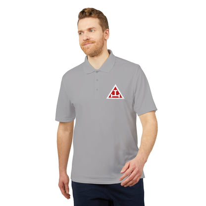 Royal Arch adidas Performance Polo - White Logo