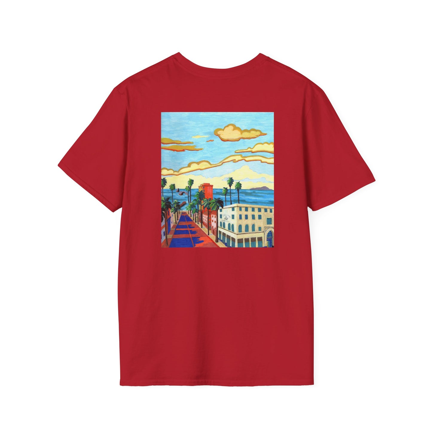 Channel Islands Lodge Softstyle T-Shirt - Custom Art