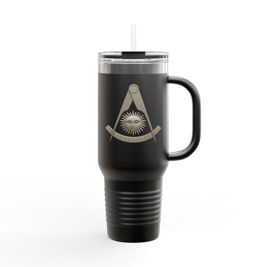 CA Past Master Insulated Travel Tumbler (40oz) - Metallic Emblem