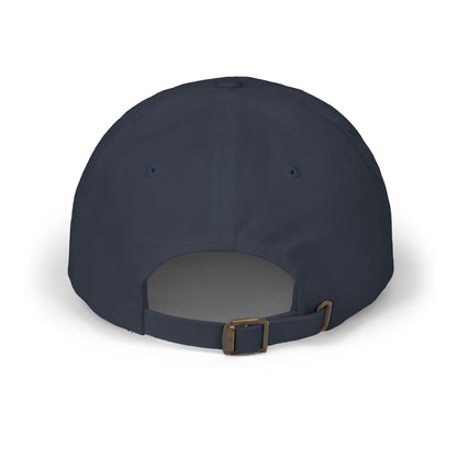 Past Master Embroidered Dad Cap – Compass & Quadrant (Red)