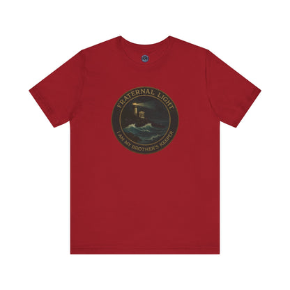 Fraternal Light Vintage Art Short Sleeve T-Shirt