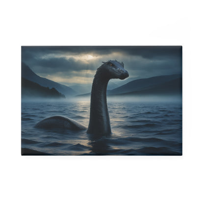 Nessie Metal Button Magnet - Breaking Light  (Rectangle, 1 or 10 Pack)