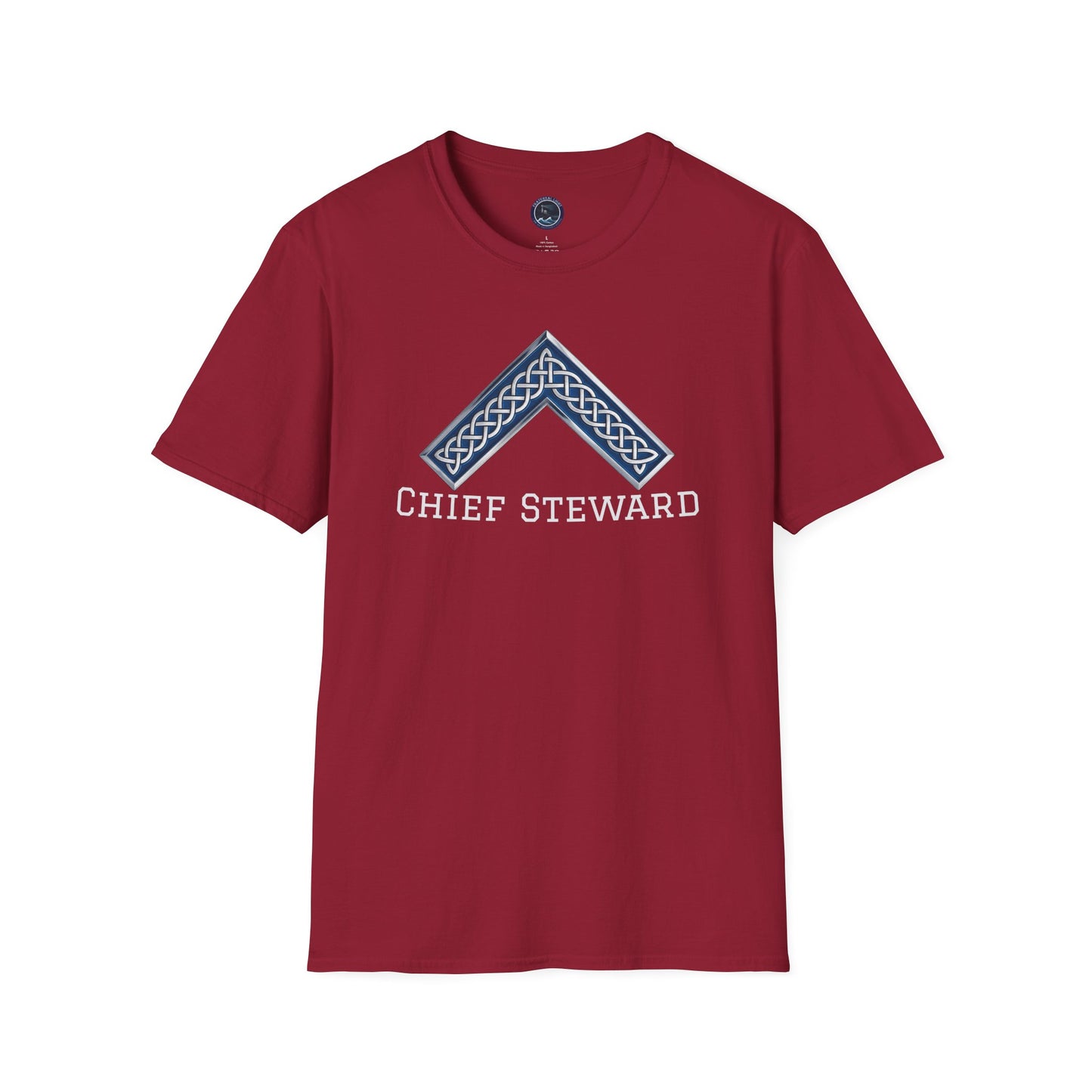 Worshipful Master "Chief Steward" Softstyle T-Shirt - Celtic Square