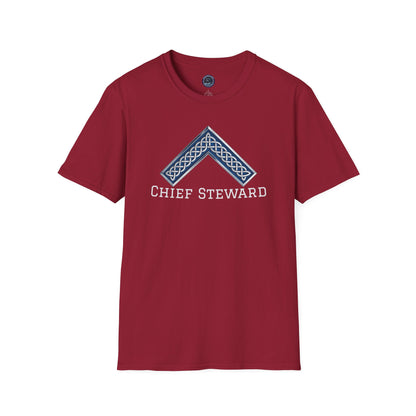 Worshipful Master "Chief Steward" Softstyle T-Shirt - Celtic Square